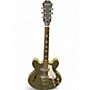 Used Epiphone Casino Green Hollow Body Electric Guitar Green