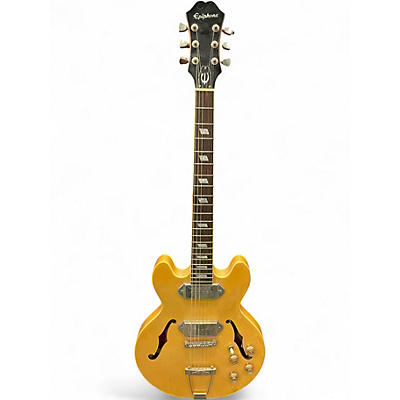 Used Epiphone Casino Hollowbody Blonde Hollow Body Electric Guitar