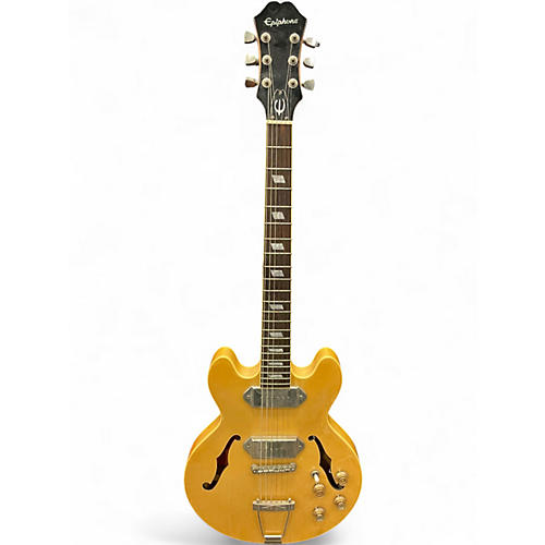 Used Epiphone Casino Hollowbody Blonde Hollow Body Electric Guitar Blonde