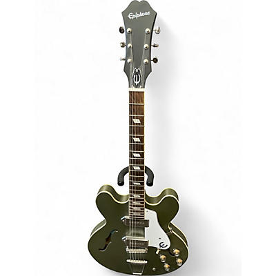 Used Epiphone Casino Hollowbody OLIVE GREEN Hollow Body Electric Guitar