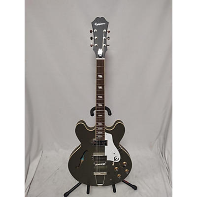 Epiphone Used Epiphone Casino Hollowbody Worn Olive Drab Hollow Body Electric Guitar