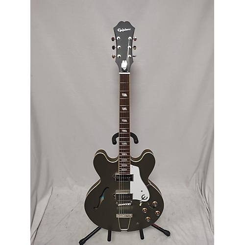 Epiphone Used Epiphone Casino Hollowbody Worn Olive Drab Hollow Body Electric Guitar olive drab