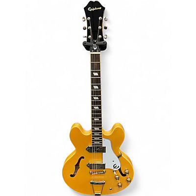 Used Epiphone Casino Hollowbody Yellow Hollow Body Electric Guitar