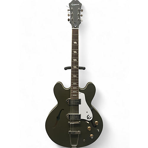 Epiphone Used Epiphone Casino Hollowbody worn olive green Hollow Body Electric Guitar worn olive green