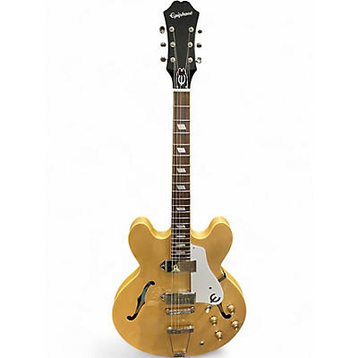 Used Epiphone Casino Natural Hollow Body Electric Guitar