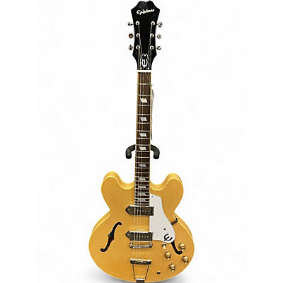 Used Epiphone Casino Natural Hollow Body Electric Guitar