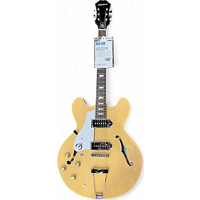 Used Epiphone Casino Natural Hollow Body Electric Guitar
