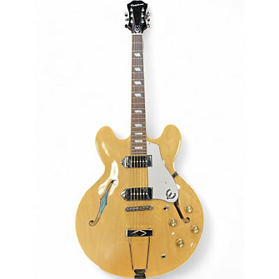 Used Epiphone Casino Natural Hollow Body Electric Guitar