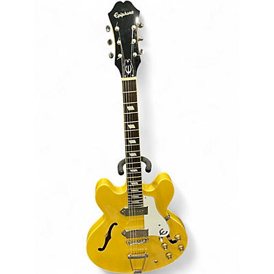 Used Epiphone Casino Natural Hollow Body Electric Guitar