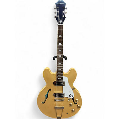Used Epiphone Casino Natural Hollow Body Electric Guitar
