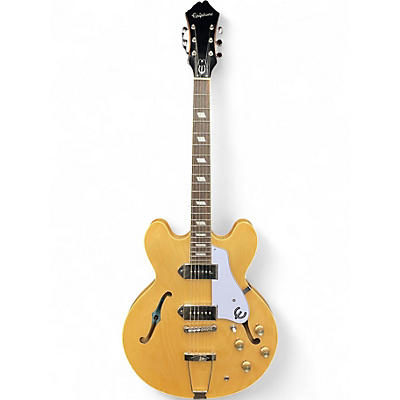 Used Epiphone Casino Natural Hollow Body Electric Guitar