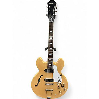 Used Epiphone Casino Natural Hollow Body Electric Guitar