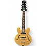 Used Epiphone Casino Natural Hollow Body Electric Guitar Natural