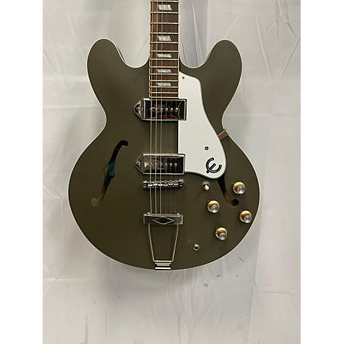 Epiphone Used Epiphone Casino Olive Drab Hollow Body Electric Guitar olive drab