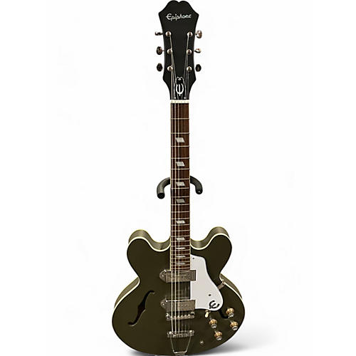 Used Epiphone Casino Olive Drab Hollow Body Electric Guitar Olive Drab