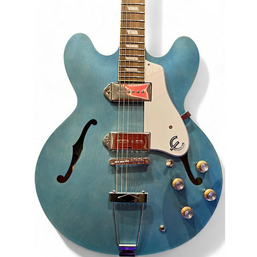 Epiphone Used Epiphone Casino Pelham Blue Hollow Body Electric Guitar Pelham Blue