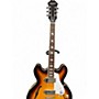 Used Epiphone Casino Sunburst Hollow Body Electric Guitar Sunburst