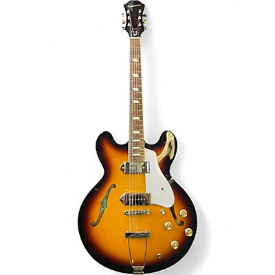 Used Epiphone Casino Sunburst Hollow Body Electric Guitar