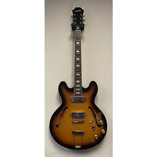 Epiphone Used Epiphone Casino Vintage Sunburst Hollow Body Electric Guitar Vintage Sunburst