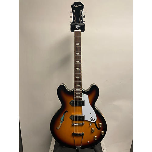 Epiphone Used Epiphone Casino Vintage Sunburst Hollow Body Electric Guitar Vintage Sunburst