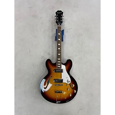 Epiphone Used Epiphone Casino Vintage Sunburst Hollow Body Electric Guitar