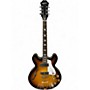 Used Epiphone Casino Vintage Sunburst Hollow Body Electric Guitar Vintage Sunburst