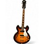 Used Epiphone Casino Vintage Sunburst Hollow Body Electric Guitar Vintage Sunburst
