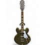 Used Epiphone Casino WORN Royal Olive Hollow Body Electric Guitar Royal Olive