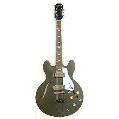 Epiphone Used Epiphone Casino WORN WORN OLIVE DRAB Hollow Body Electric Guitar