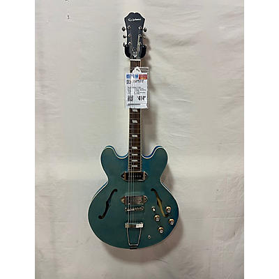 Epiphone Used Epiphone Casino Worn Blue Hollow Body Electric Guitar