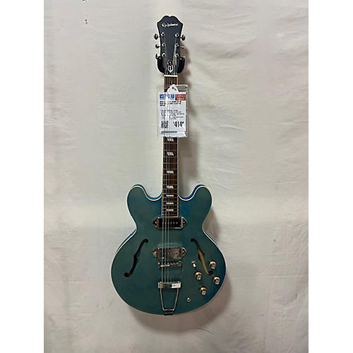 Epiphone Used Epiphone Casino Worn Blue Hollow Body Electric Guitar worn blue