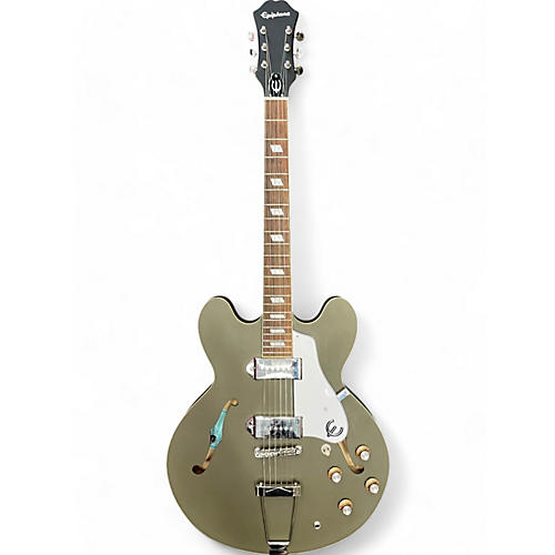 Epiphone Used Epiphone Casino Worn Olive Drab Hollow Body Electric Guitar Olive Drab