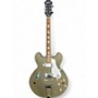 Used Epiphone Used Epiphone Casino Worn Olive Drab Hollow Body Electric Guitar Olive Drab