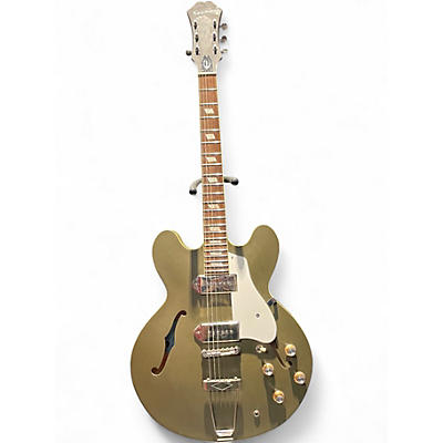 Used Epiphone Casino Worn Olive Hollow Body Electric Guitar