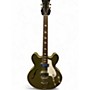 Used Epiphone Casino Worn Olive Satin Hollow Body Electric Guitar Olive Satin