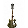Used Epiphone Casino Worn Royal Olive Hollow Body Electric Guitar Royal Olive