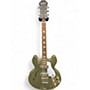 Used Epiphone Casino olive Hollow Body Electric Guitar olive