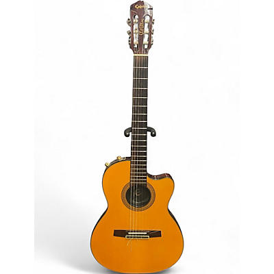 Used Epiphone Chet Atkins Nylon Guitar Natural Acoustic Electric Guitar
