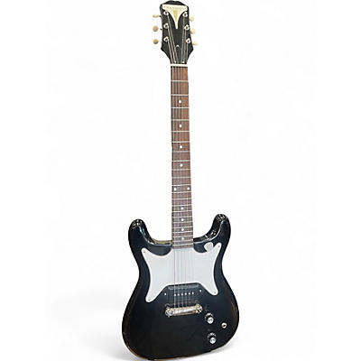 Used Epiphone Coronet Black Solid Body Electric Guitar