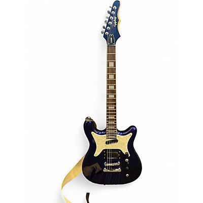 Used Epiphone Coronet Blue Solid Body Electric Guitar