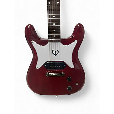 Used Epiphone Coronet Cherry Red Solid Body Electric Guitar