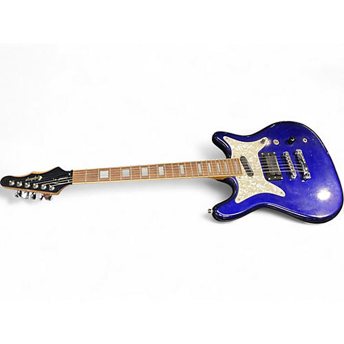 Used Epiphone Coronet Reissue MIK Midnight Blue Solid Body Electric Guitar Midnight Blue