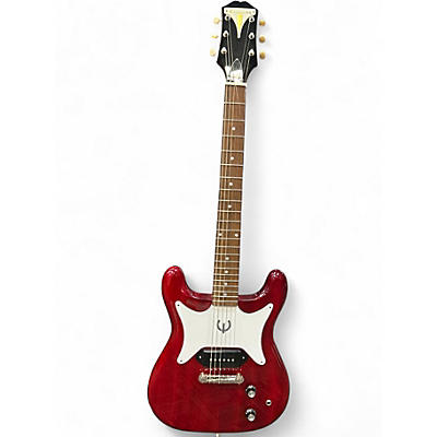 Used Epiphone Coronet red Solid Body Electric Guitar
