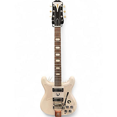 Used Epiphone Crestwood Custom Polaris White Solid Body Electric Guitar