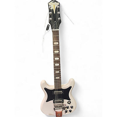 Used Epiphone Crestwood Polaris White Solid Body Electric Guitar