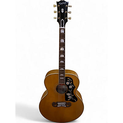 Used Epiphone Custom 1957 SJ-200 Natural Acoustic Guitar