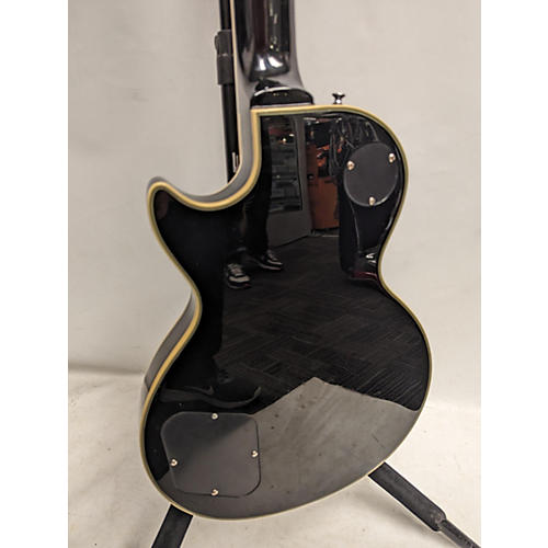 Epiphone Used Epiphone Custom Shop Les Paul Black Solid Body Electric Guitar Black