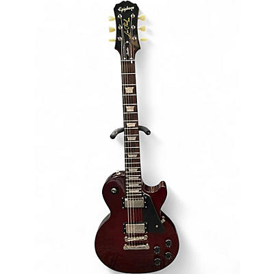 Used Epiphone Custom Shop Les Paul Studio Red Solid Body Electric Guitar