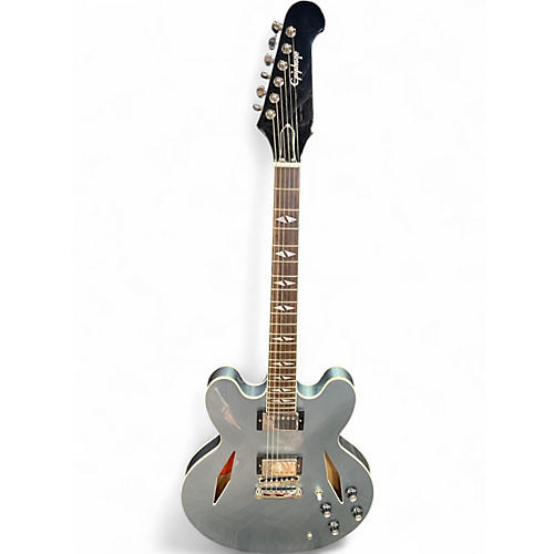 Used Epiphone DAVE GROHL DG-335 Pelham Blue Hollow Body Electric Guitar Pelham Blue