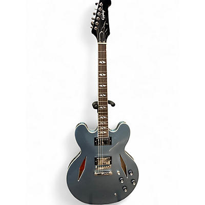 Used Epiphone DAVE GROHL DG335 Pelham Blue Hollow Body Electric Guitar